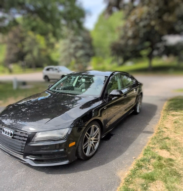 Black 2014 Audi S7 4.0T Prestige