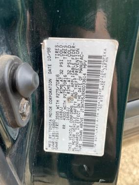 Green 1999 Toyota Land Cruiser Base
