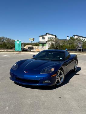 Blue 2005 Chevrolet Corvette Base