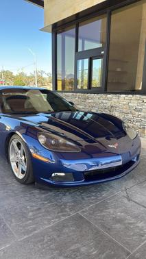Blue 2005 Chevrolet Corvette Base