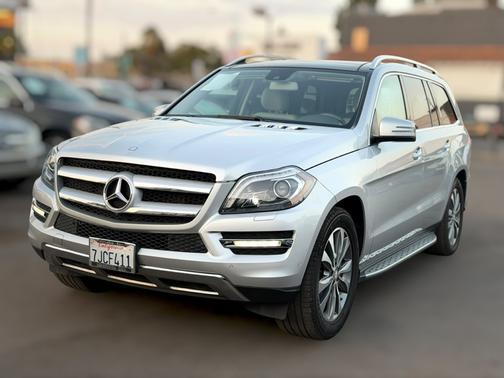 Silver 2015 Mercedes-Benz GL-Class GL 450 4MATIC