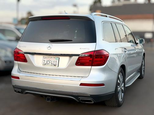 Silver 2015 Mercedes-Benz GL-Class GL 450 4MATIC