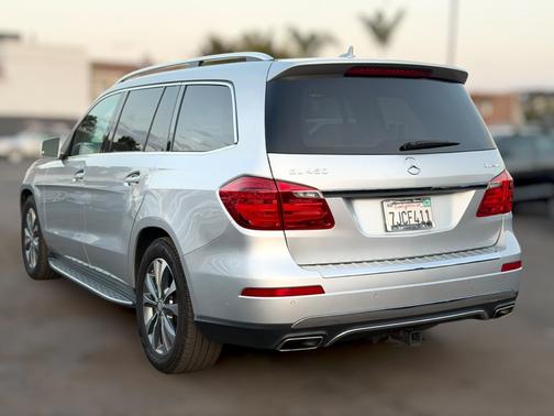 Silver 2015 Mercedes-Benz GL-Class GL 450 4MATIC