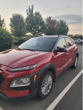 Red 2020 Hyundai KONA SEL
