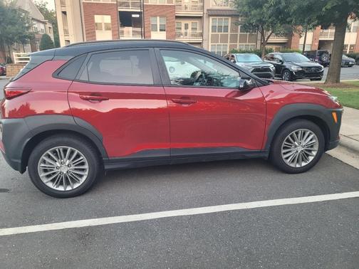 Red 2020 Hyundai KONA SEL