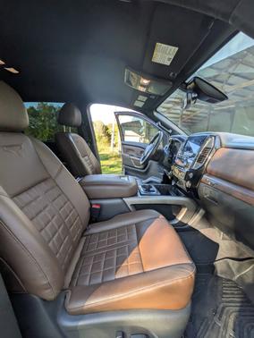 Black 2022 Nissan Titan Platinum Reserve