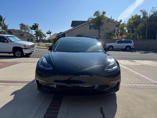 Black 2021 Tesla Model 3 Long Range