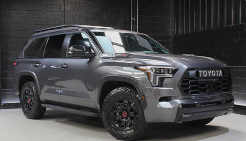 Silver 2024 Toyota Sequoia TRD Pro