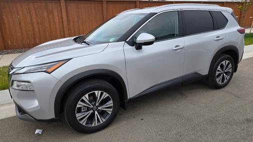 Silver 2023 Nissan Rogue SV
