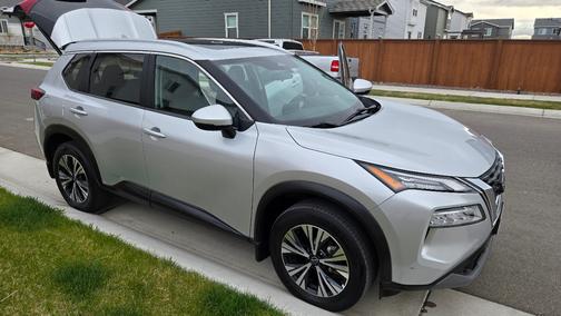 Silver 2023 Nissan Rogue SV