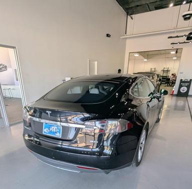 Black 2016 Tesla Model S 90D