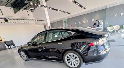 Black 2016 Tesla Model S 90D