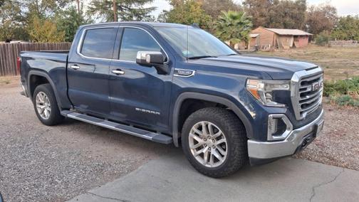 Blue 2019 GMC Sierra 1500 SLT