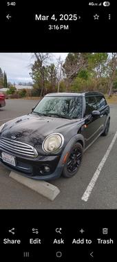 Black 2012 MINI Cooper Clubman Base