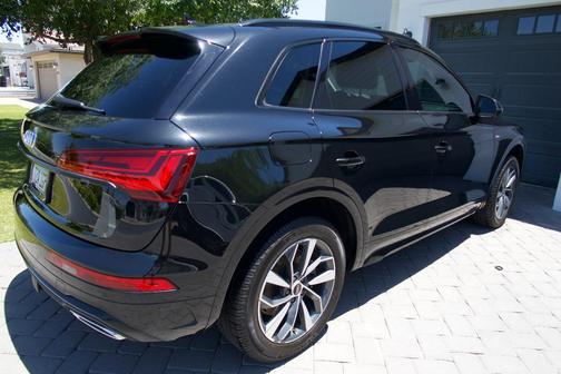 Black 2022 Audi Q5 45 S line Premium Plus