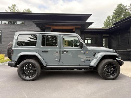 Gray 2024 Jeep Wrangler 4xe Sahara