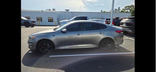 Gray 2016 Kia Optima LX