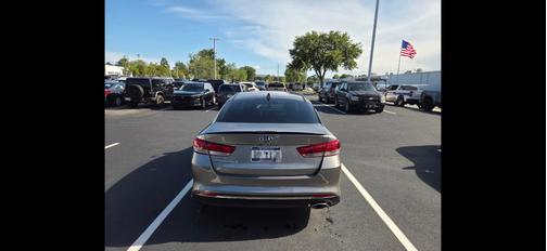 Gray 2016 Kia Optima LX