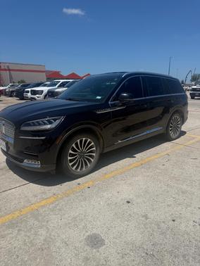 Black 2020 Lincoln Aviator Reserve RWD