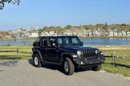 Gray 2023 Jeep Wrangler Sport S