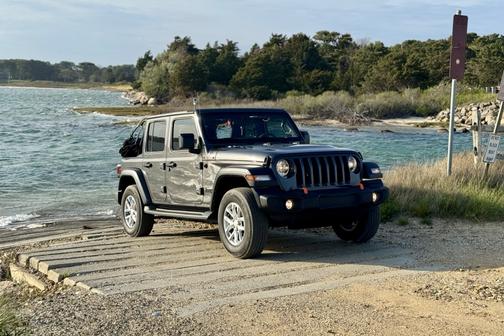 Gray 2023 Jeep Wrangler Sport S