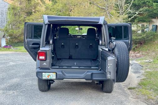 Gray 2023 Jeep Wrangler Sport S