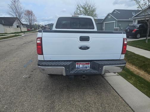 White 2008 Ford F-350 Lariat SuperCab Super Duty