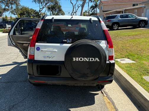 White 2005 Honda CR-V EX