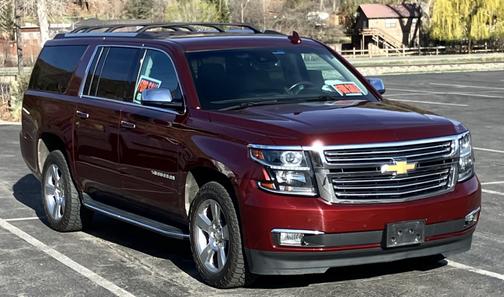 Red 2020 Chevrolet Suburban Premier