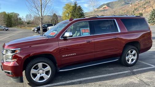 Red 2020 Chevrolet Suburban Premier