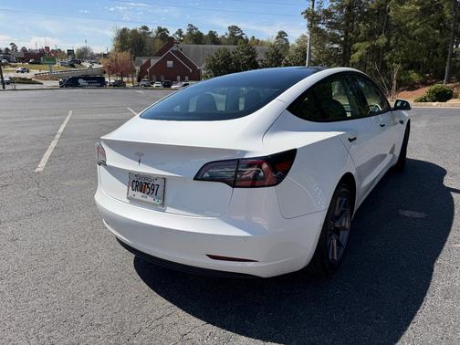 White 2021 Tesla Model 3 Standard Range Plus