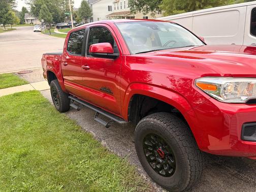 Red 2019 Toyota Tacoma SR