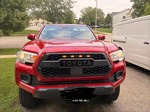 Red 2019 Toyota Tacoma SR