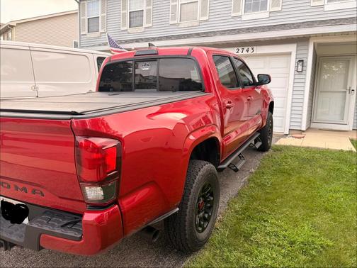 Red 2019 Toyota Tacoma SR