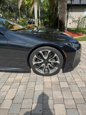 Black 2018 Lexus LC 500 Base