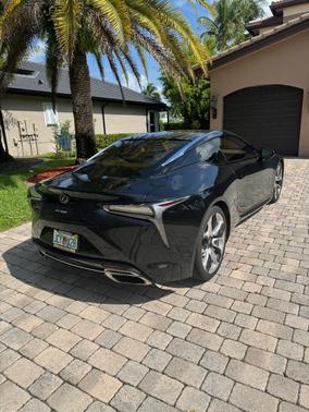 Black 2018 Lexus LC 500 Base