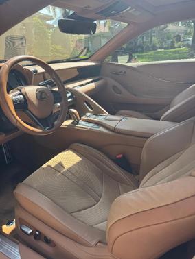 Black 2018 Lexus LC 500 Base