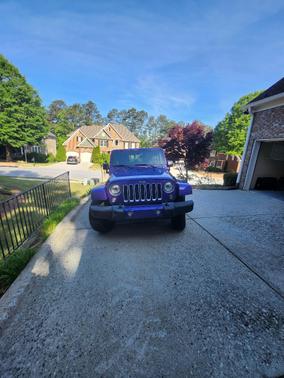 Purple 2017 Jeep Wrangler Unlimited Sahara