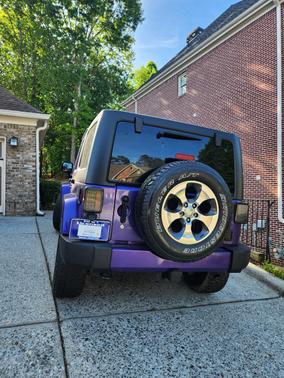 Purple 2017 Jeep Wrangler Unlimited Sahara