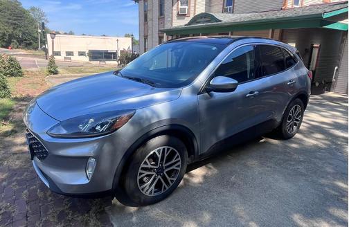 Silver 2021 Ford Escape SEL