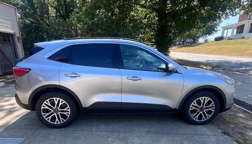 Silver 2021 Ford Escape SEL