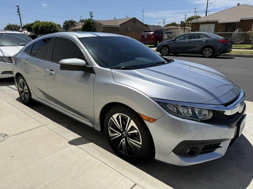 Silver 2016 Honda Civic EX-L