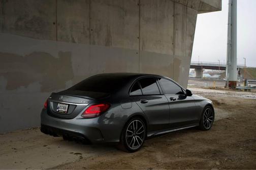 Gray 2020 Mercedes-Benz AMG C 43 4MATIC