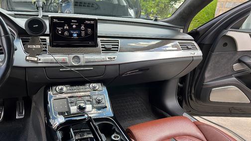 Gray 2017 Audi S8 4.0T Plus