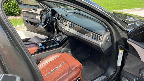 Gray 2017 Audi S8 4.0T Plus