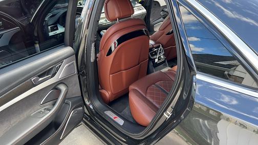 Gray 2017 Audi S8 4.0T Plus