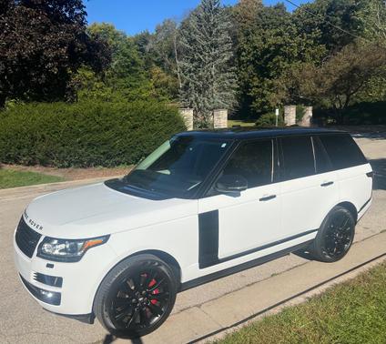 White 2013 Land Rover Range Rover Supercharged