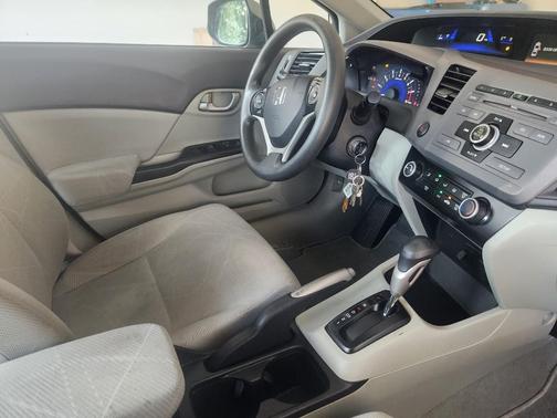Silver 2012 Honda Civic LX