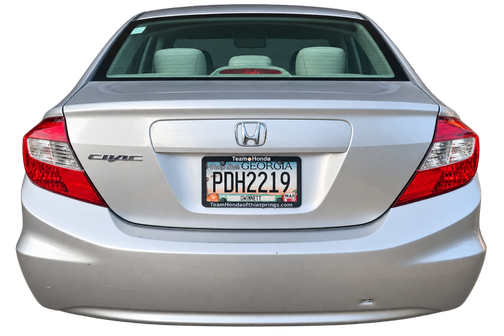 Silver 2012 Honda Civic LX