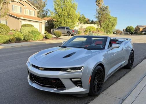 Silver 2016 Chevrolet Camaro 2SS
